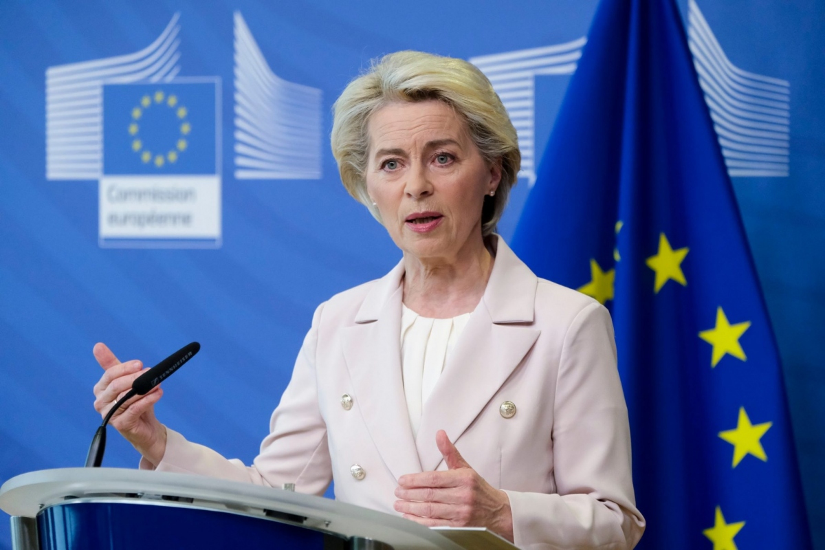 Chủ tịch Ủy ban châu Âu Ursula von der Leyen. Ảnh: Shutterstock.com