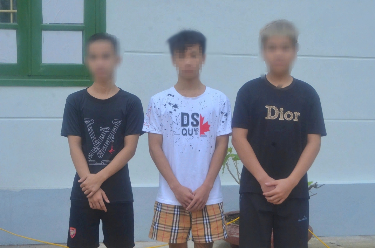 3 đối tượng tại cơ quan Công an