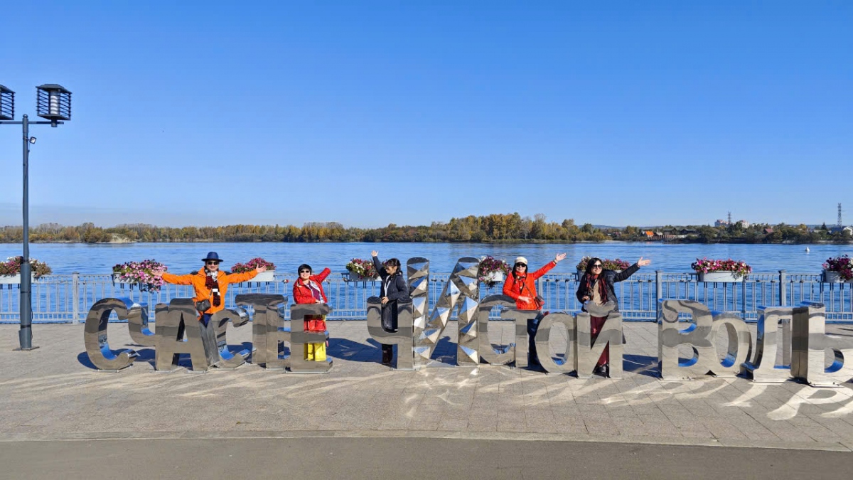 Các công ty du lịch Việt Nam khảo sát điểm đến, dịch vụ tại vùng Viễn Đông Nga, tháng 9/2024. Ảnh: Tạ Bích Hà