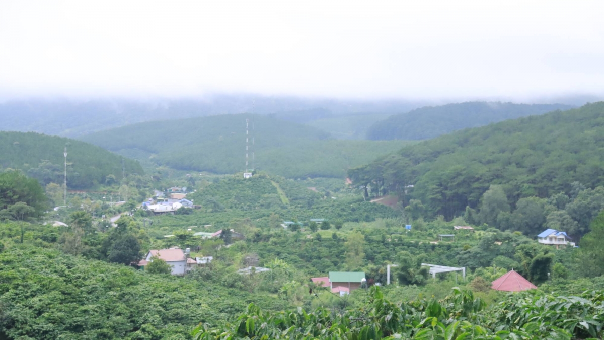 Bộ mặt nông thôn ở một vùng dân tộc thiểu số của huyện Di Linh