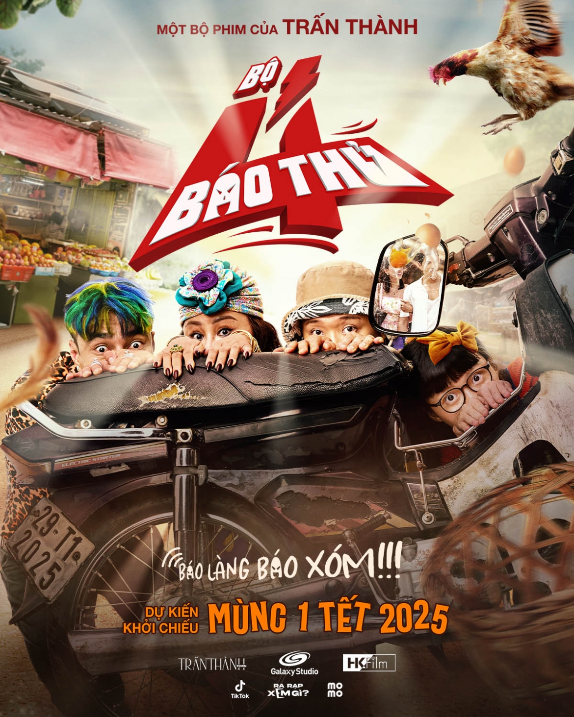 1st Look Poster phim “Bộ tứ báo thủ”