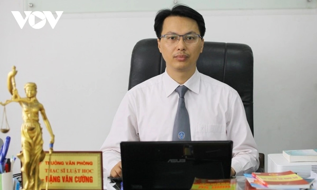 Luật sư Đặng Văn Cường, Trưởng Văn phòng Luật sư Chính pháp