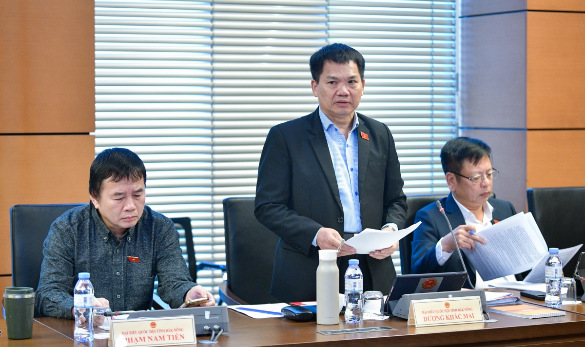 Đại biểu Dương Khắc Mai (Đoàn ĐBQH tỉnh Đắk Nông)