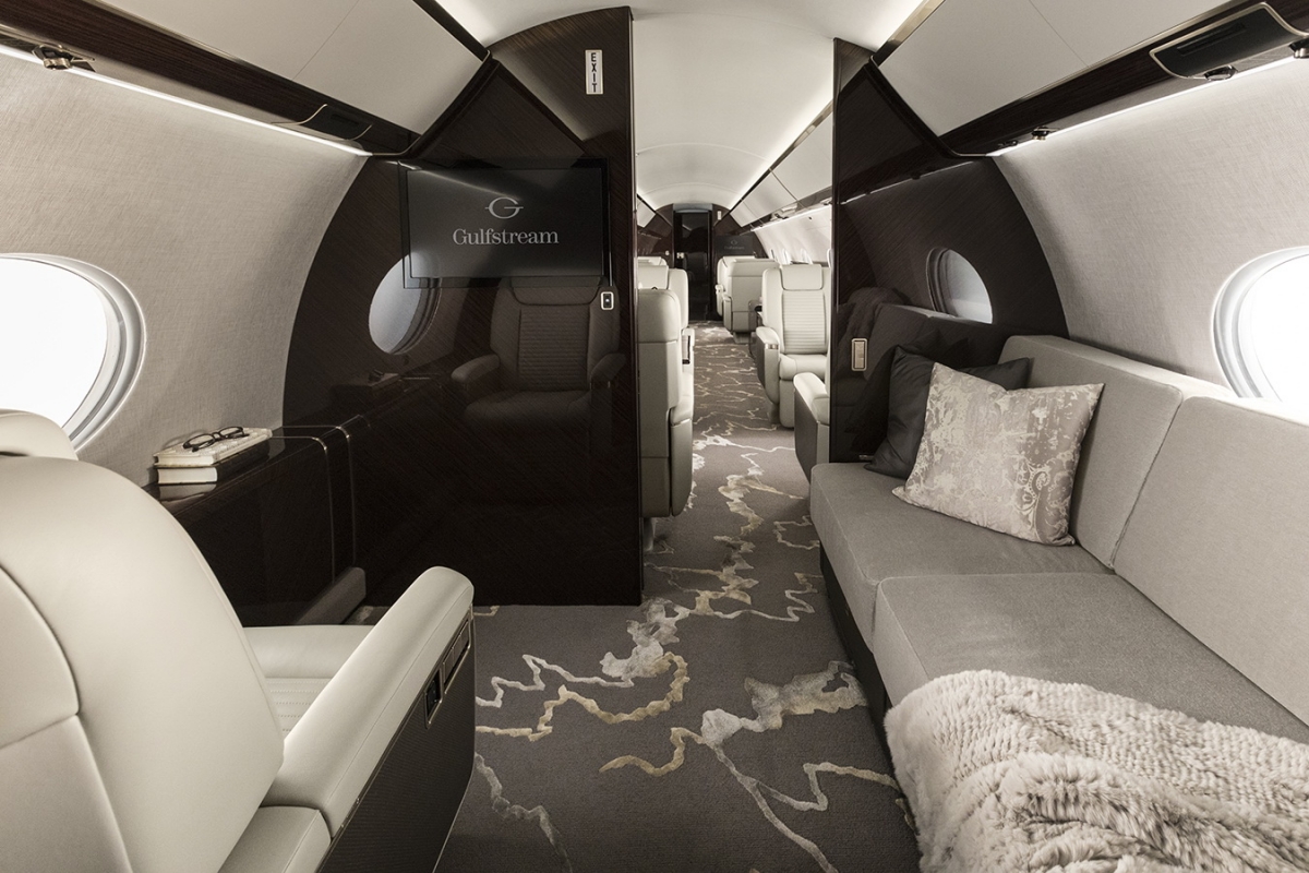 G650 ER với tiện nghi như một dinh thự bay