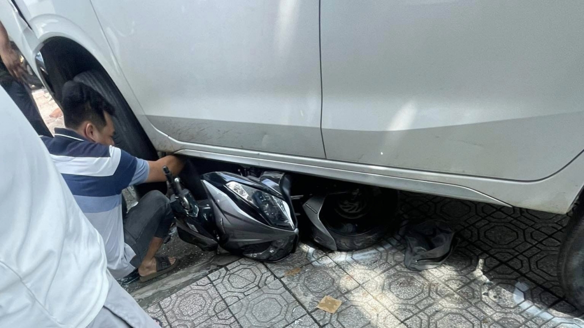 Hiện trường vụ việc (Ảnh: CTV)