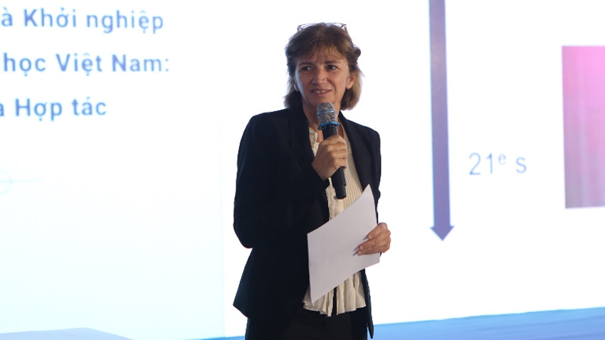 TS. Sarah Mamiese, Giám đốc điều hành Trung tâm đào tạo của Cơ quan phát triển Pháp  (Campus AFD) - Ảnh: Báo Đầu tư