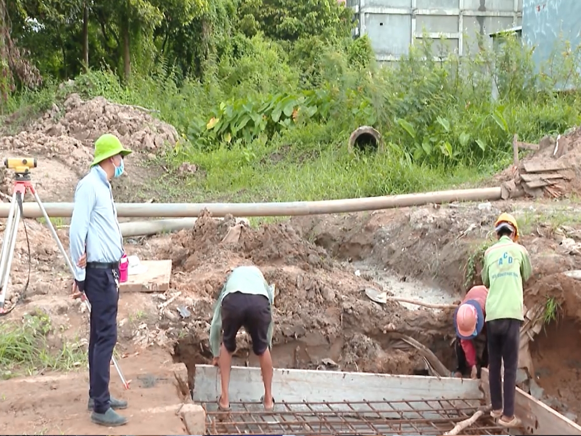 Một số công trình thì vướng giải phóng mặt bằng