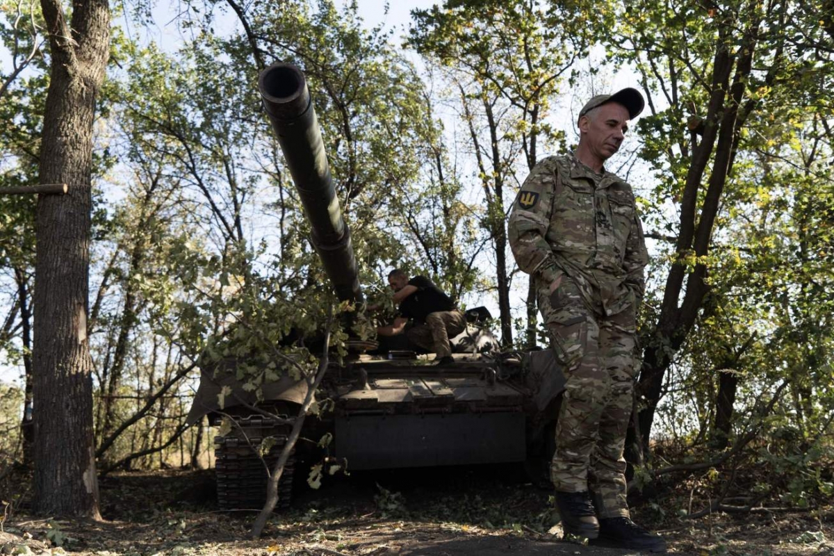 Chỉ huy Mikhail thuộc Lữ đoàn 15. Ảnh: The Byline Times