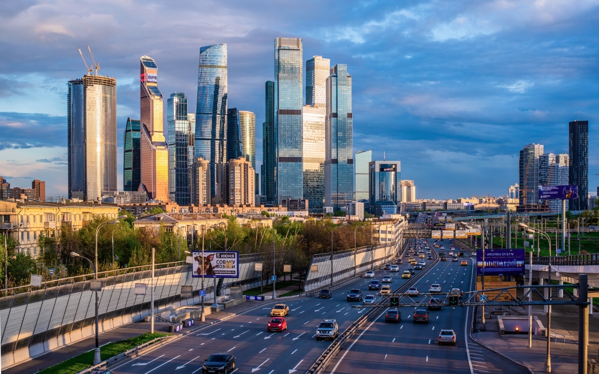 Một góc của thủ đô Moscow (Nga). Ảnh: Wikimedia.