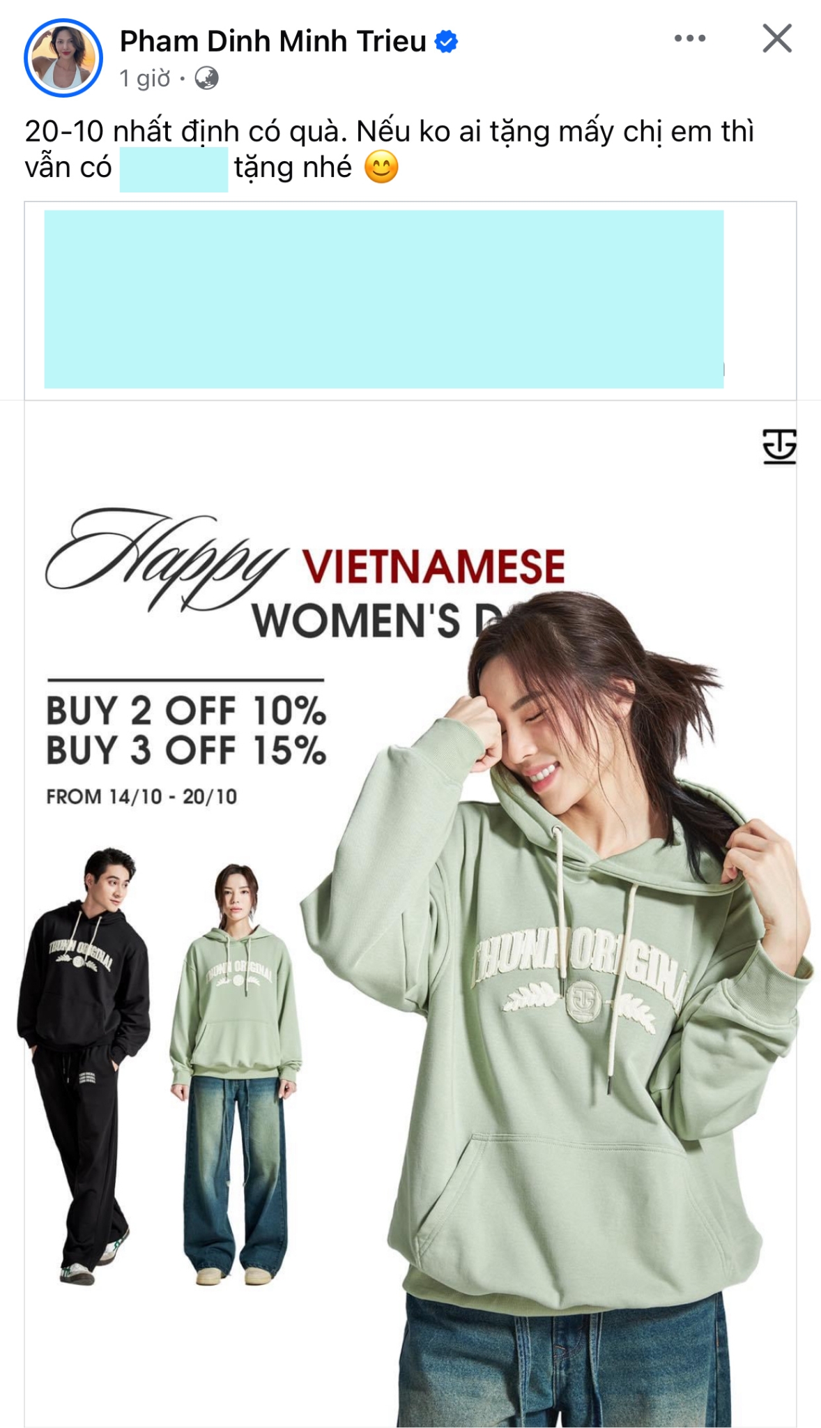 Minh Triệu chia sẻ hình ảnh của Kỳ Duyên về trang cá nhân sau khi bị đàn em hủy theo dõi Threads