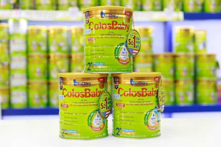 ColosBaby Gold mới sản phẩm mang tính đột phá của VitaDairy