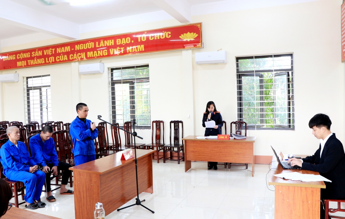 Một phiên tòa xét xử lưu động tại thành phố Thái Nguyên 