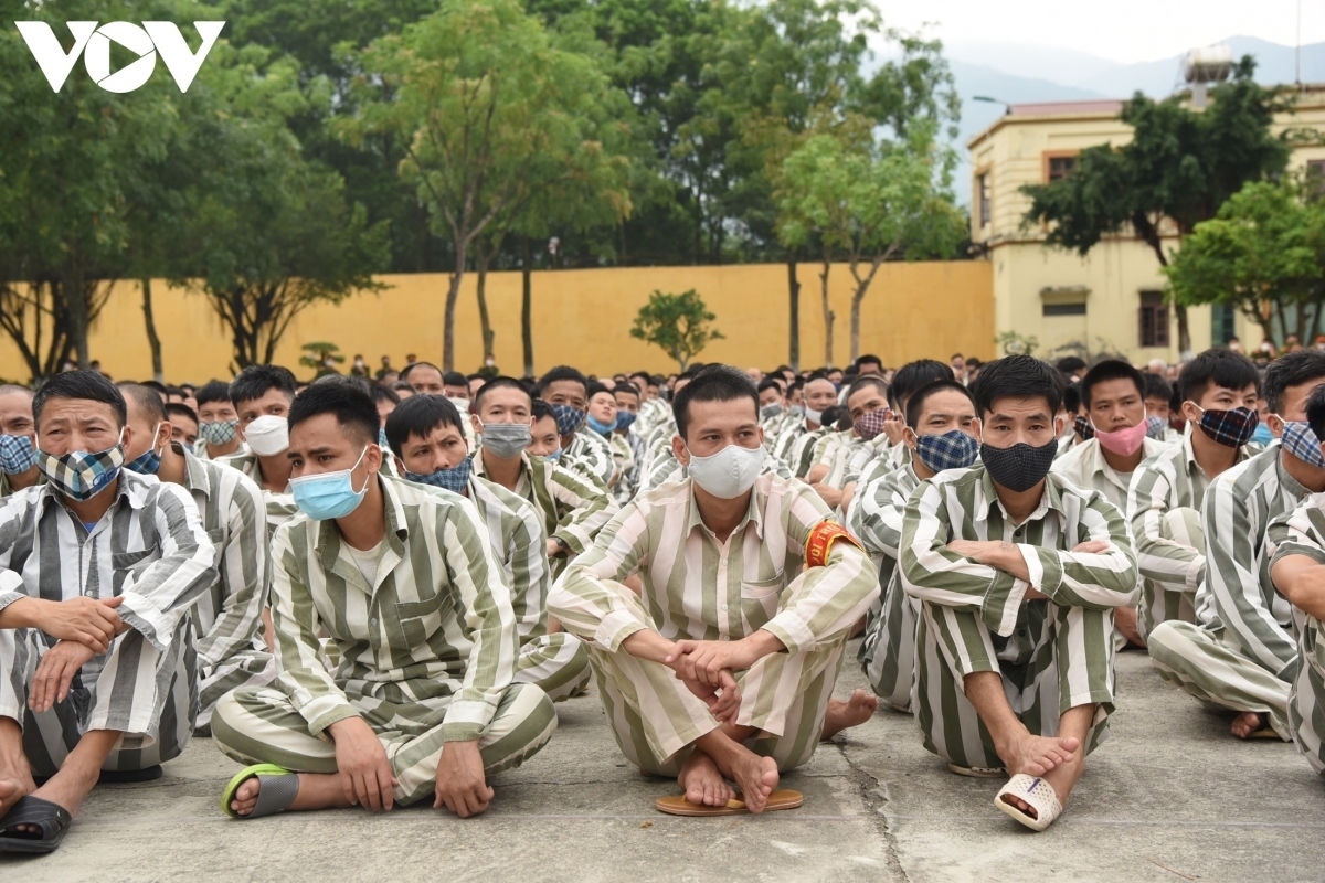 Trại giam Vĩnh Quang (Bộ Công An) thuộc xã Đạo Trù, Tam Đảo, Vĩnh Phúc hiện đang giam giữ khoảng 4.500 phạm nhân