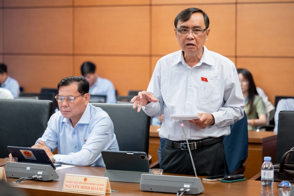 Đại biểu Nguyễn Minh Hoàng (Đoàn ĐBQH TP.HCM)