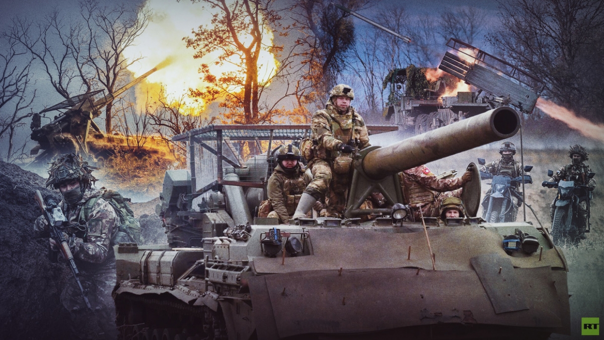 Nga đang nỗ lực đẩy lùi Ukraine tại Kursk. Ảnh: RT