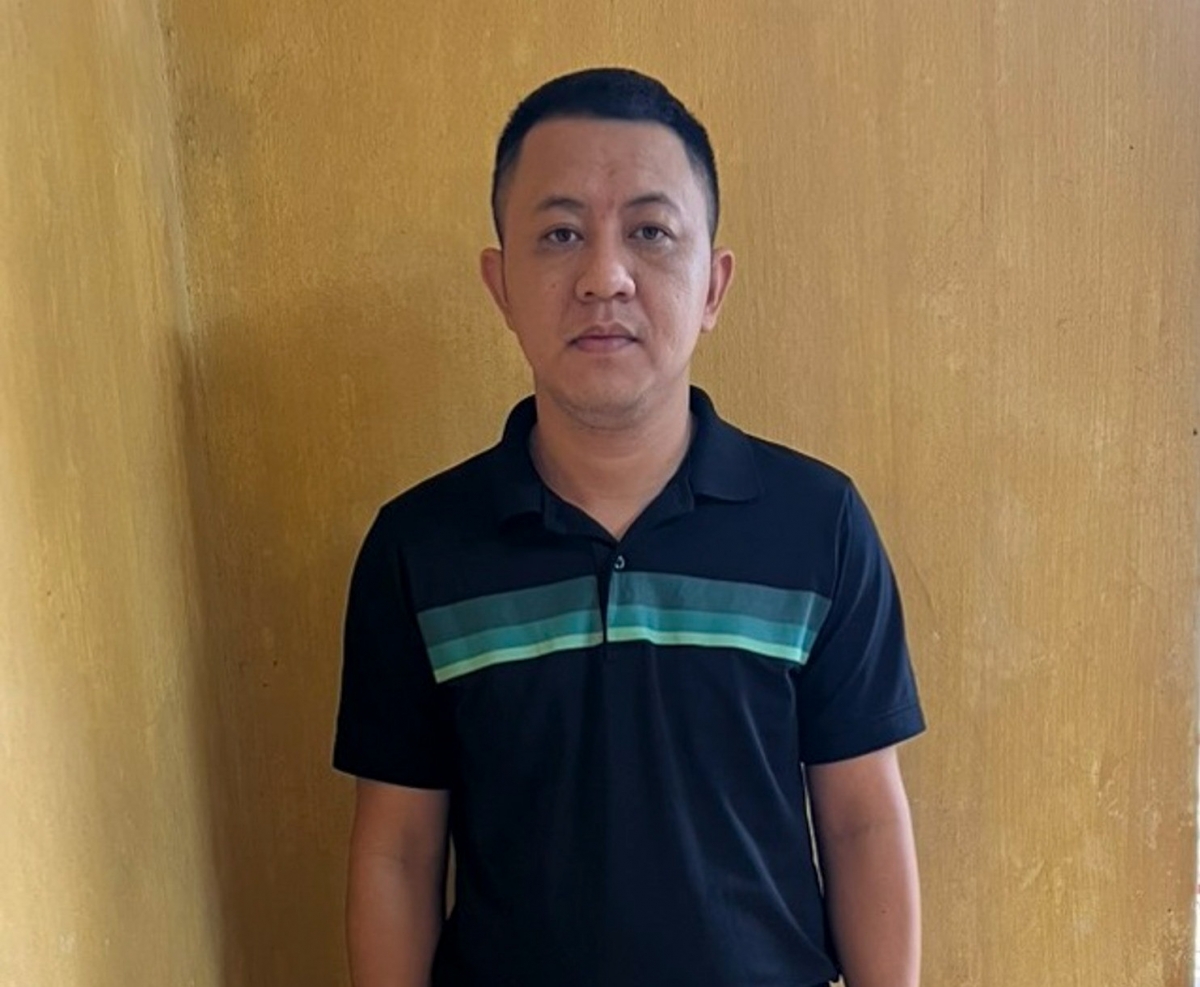 Đối tượng Nguyễn Văn Long tại Cơ quan Công an
