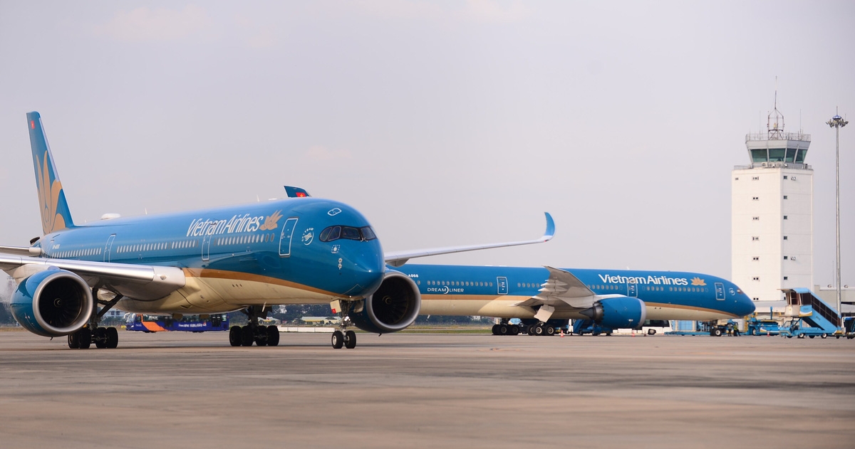 Vietnam Airlines Group sẽ cung ứng thêm hơn 650.000 ghế trong giai đoạn từ 13/1/2025 đến 12/2/2025 (tức 15 tháng Chạp năm Giáp Thìn đến 15 tháng Giêng năm Ất Tỵ).