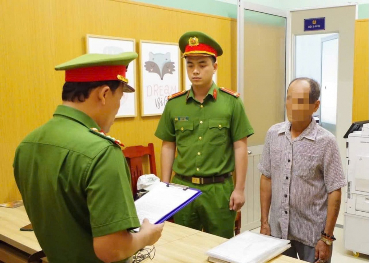 Bị can Hà Thuận. Ảnh: CANT