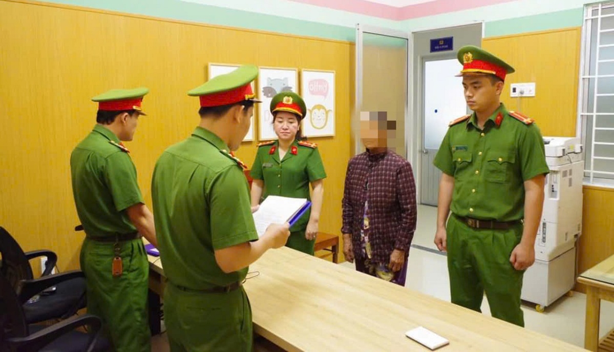 Bị can Võ Thị Phú. Ảnh: CANT