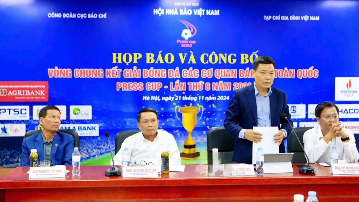 Vòng chung kết Press Cup 2024 có 9 đội bóng tham dự gồm 8 đội khu vực Hà Nội và đại diện một đội đại diện khu vực phía Nam.