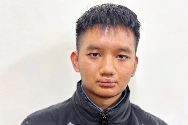 Ma Vũ Duy sau khi bị bắt