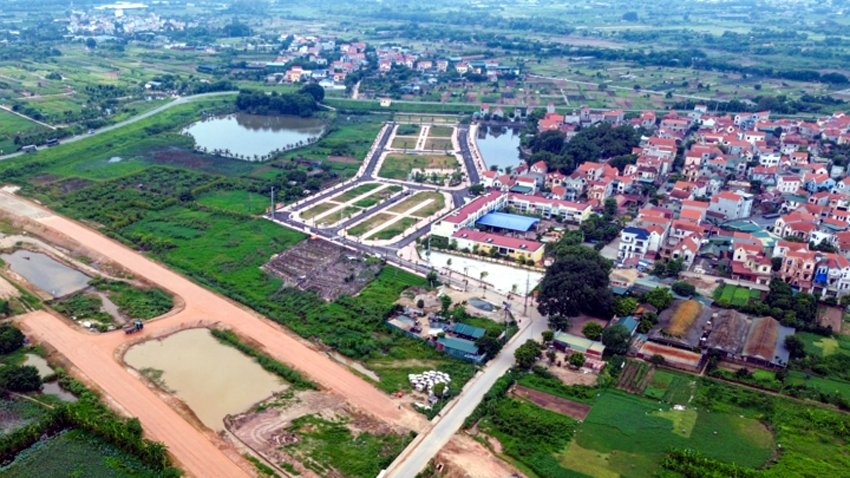 Đất đấu giá Hoài Đức ngày 4/11, mức cao nhất 15 tỷ đồng/lô - Ảnh minh họa: KT