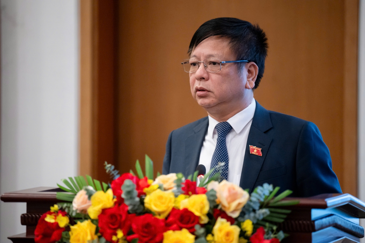 Phó Tổng Thư ký Quốc hội, Phó Chủ nhiệm Ủy ban Pháp luật của Quốc hội Nguyễn Trường Giang. Ảnh: Media Quốc hội