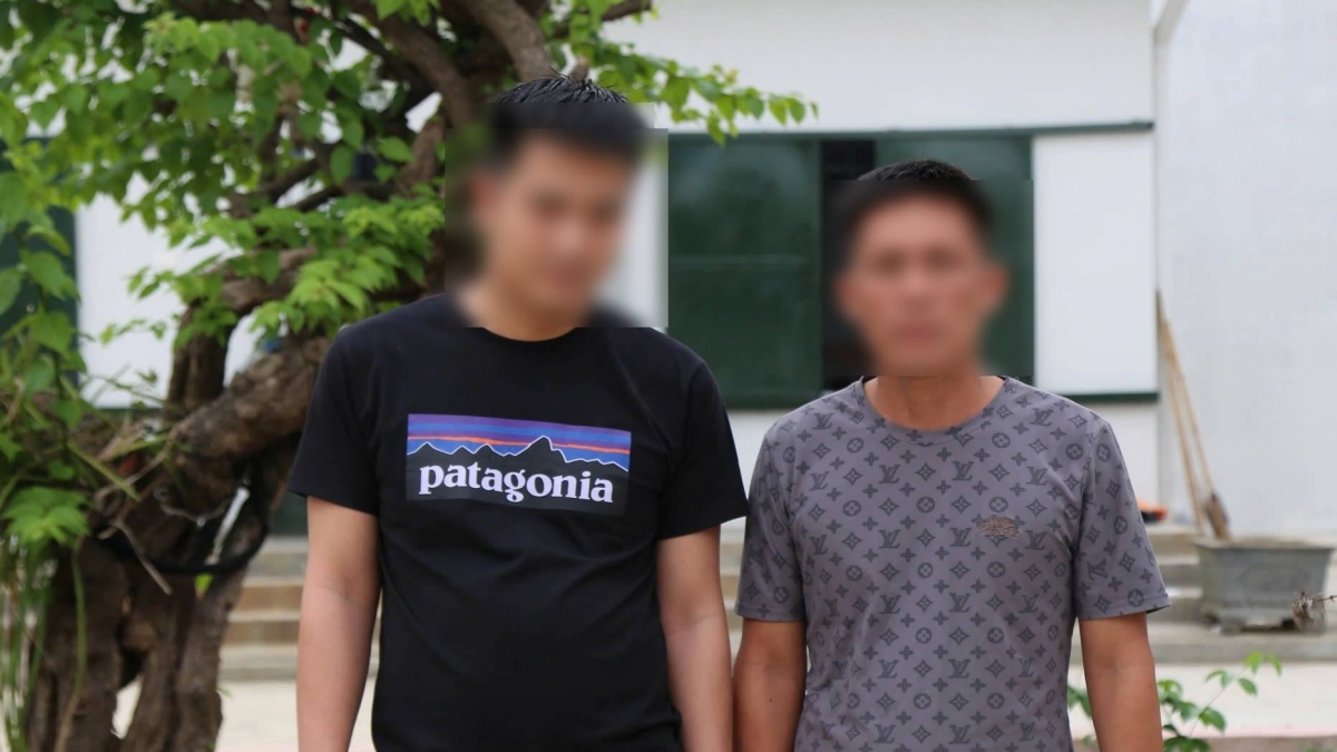 Hai đối tượng Nguyễn Quang Bình và Phạm Văn Minh.