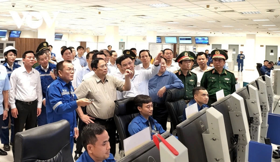  Thủ tướng Chính phủ Phạm Minh Chính kiểm tra một số dự án trọng điểm tại Khu kinh tế Nghi Sơn, Thanh Hóa thán 11/2023