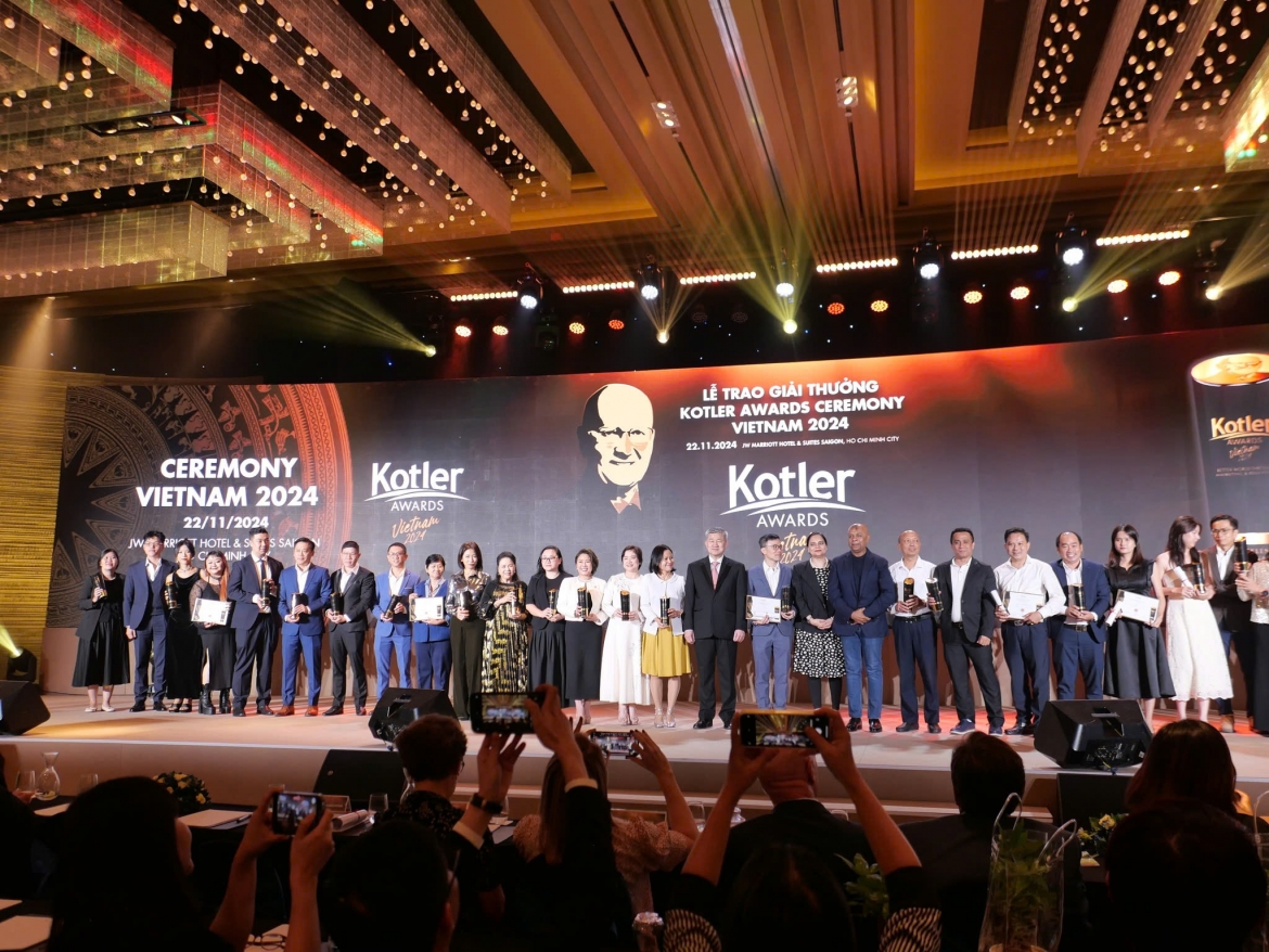 Lễ trao giải thưởng quốc tế Kotler Awards 2024 tại TPHCM