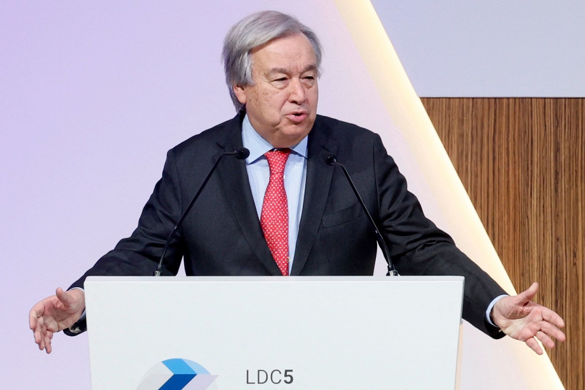 Tổng thư ký Liên hợp quốc Antonio Guterres. Ảnh: Getty