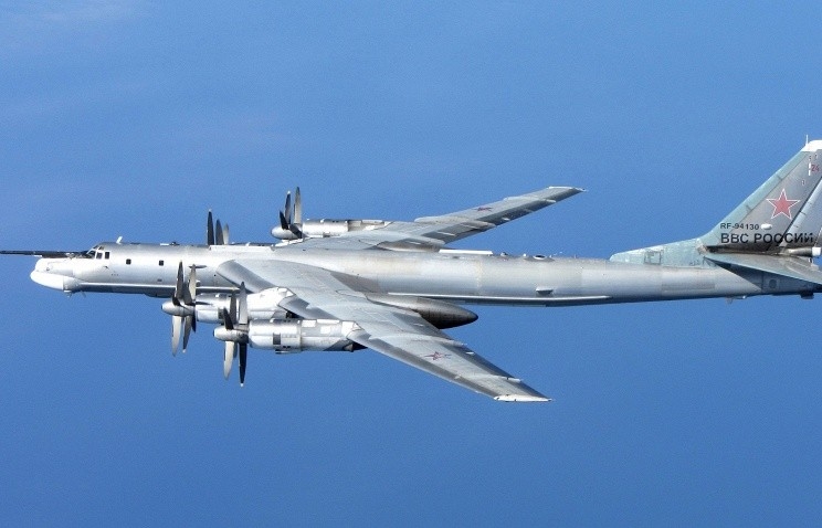 Máy bay ném bom chiến lược hiện đại Tu-95MSM của Nga. Ảnh: Reuters