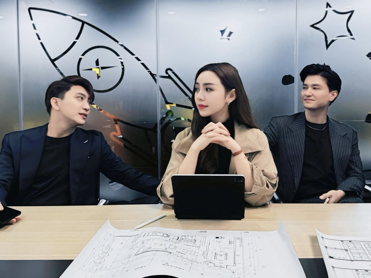 Quỳnh Kool tái hợp "chồng cũ" B Trần và "chồng mới" Huỳnh Anh