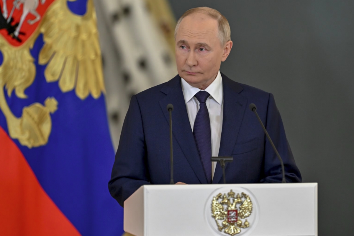 Tổng thống Nga Vladimir Putin. Ảnh: The New Yorker