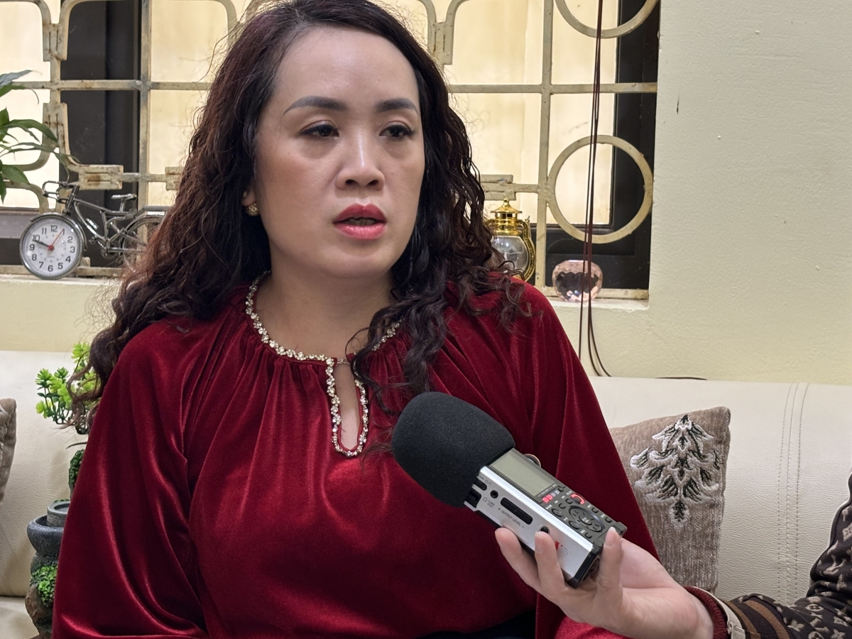 Bà Nguyễn Thị Thu Hà, Trưởng phòng LĐ,TB &amp;XH huyện Yên Châu 