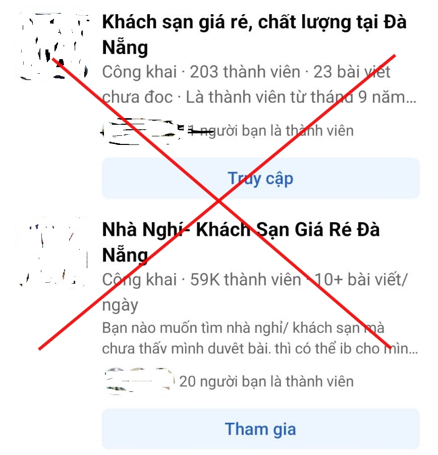 Cảnh báo lừa khách du lịch đặt cọc tiền phòng khách sạn trước để chiếm đoạt tiền (Ảnh minh họa)