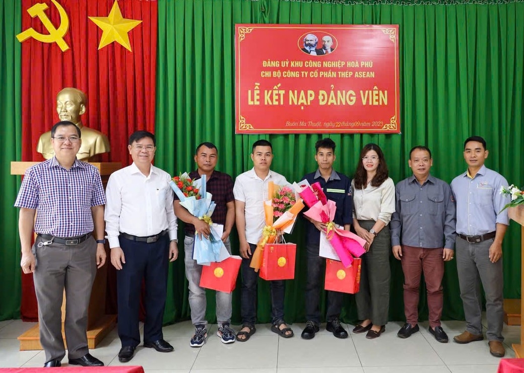 Công tác phát triển Đảng trong khối doanh nghiệp tư nhân ở Đắk Lắk đạt được những kết quả tích cực trong những năm gần đây