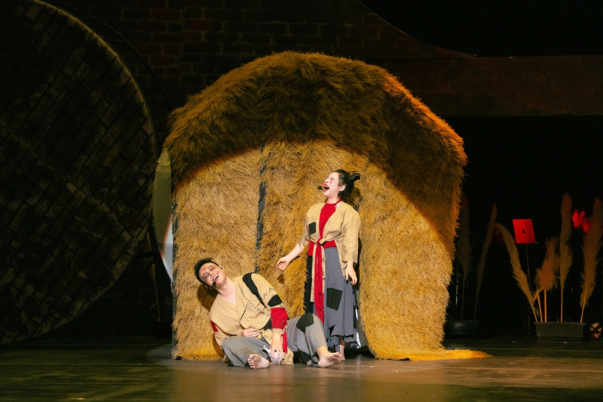 Đông Hùng - Hoàng Thái Phương đảm nhận vai chính Chí Phèo - Thị Nở trong vở nhạc kịch