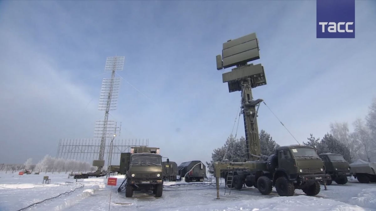 Hệ thống radar Podlet-K1. Ảnh: TASS