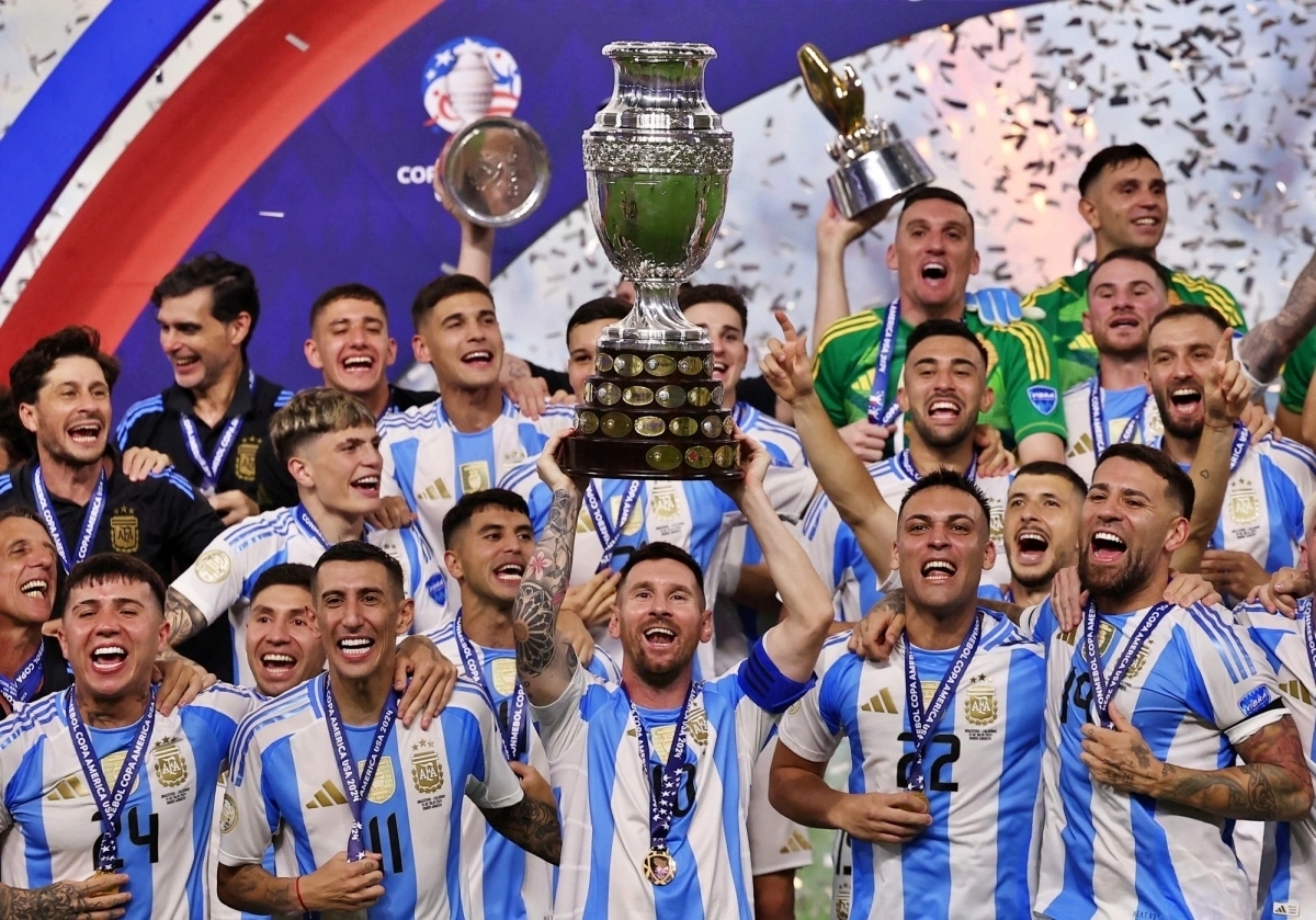 Argentina vô địch Copa America 2024 (Ảnh: Reuters).