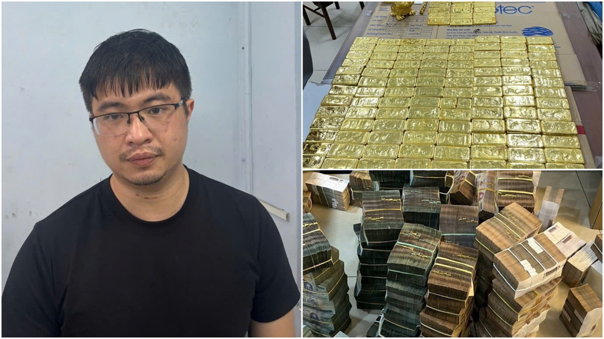 Mr Pips Phó Đức Nam và khối tài sản lớn thu được trong vụ án.