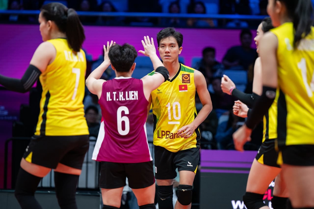 CLB Ninh Bình tham dự giải bóng chuyền nữ các CLB thế giới 2024. (Ảnh: FIVB). 