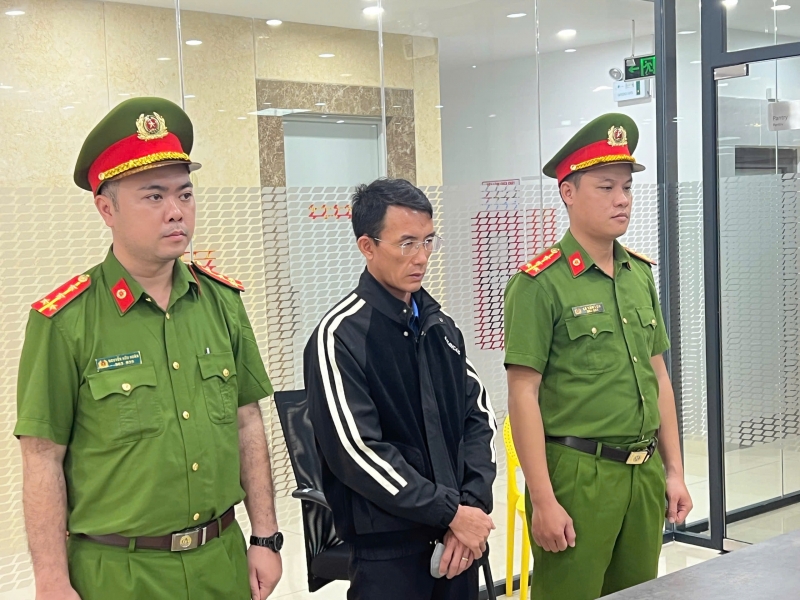 Bị can Nguyễn Tuấn Cường.