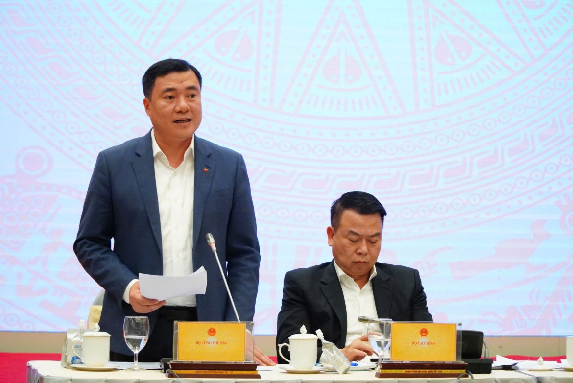 Thứ trưởng Bộ Công Thương Nguyễn Sinh Nhật Tân. Ảnh: ĐX