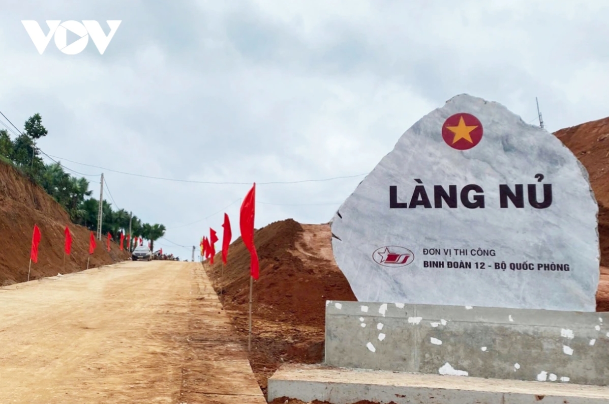 The new resettlement area is located roughly two km away from Nu village in Bao Yen district which was previously devastated by landslides and flashfloods in September, resulting in a loss of dozens of lives as well as significant damage to both homes and infrastructure in the village.