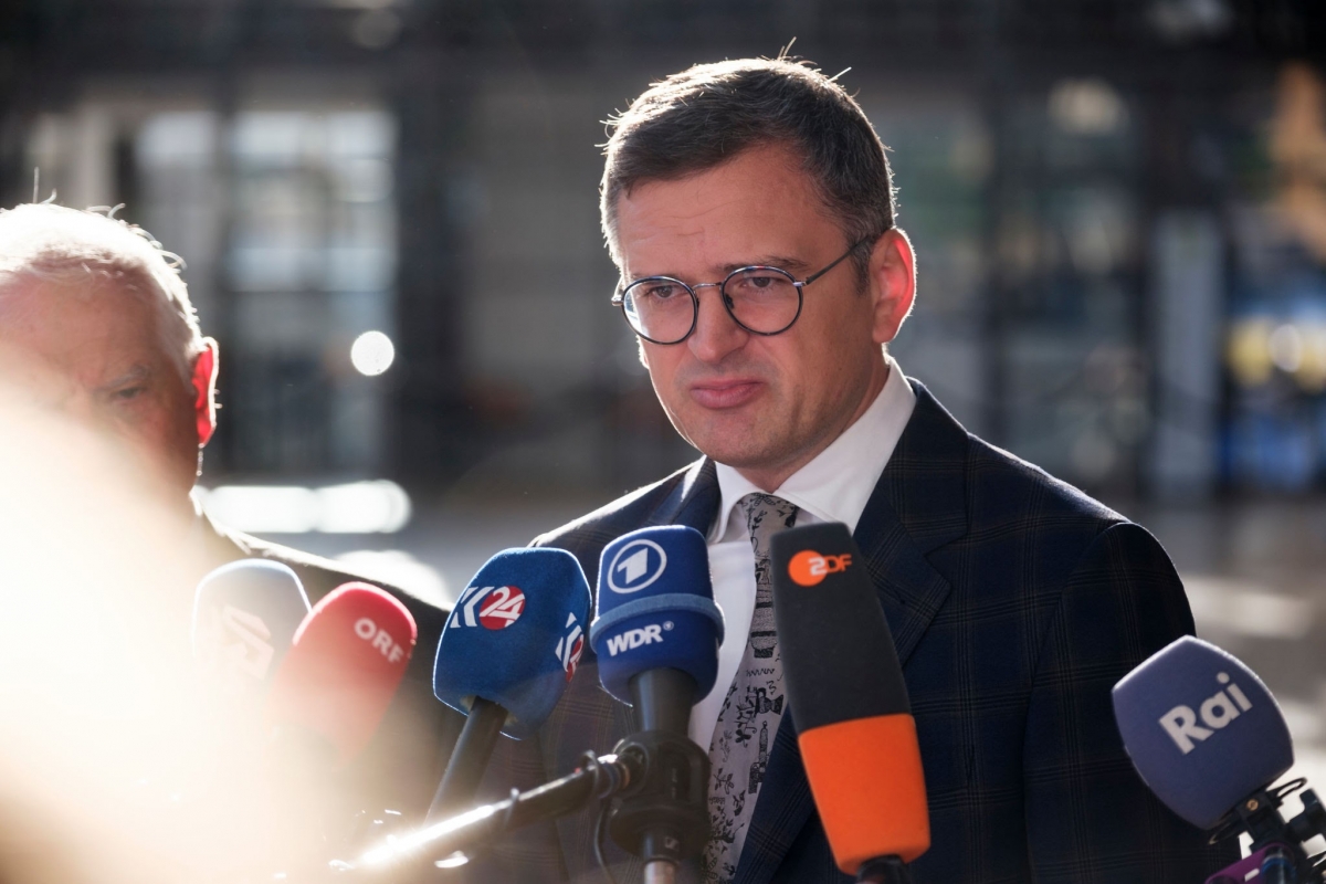 Cựu Ngoại trưởng Ukraine Kuleba. Ảnh: Getty.