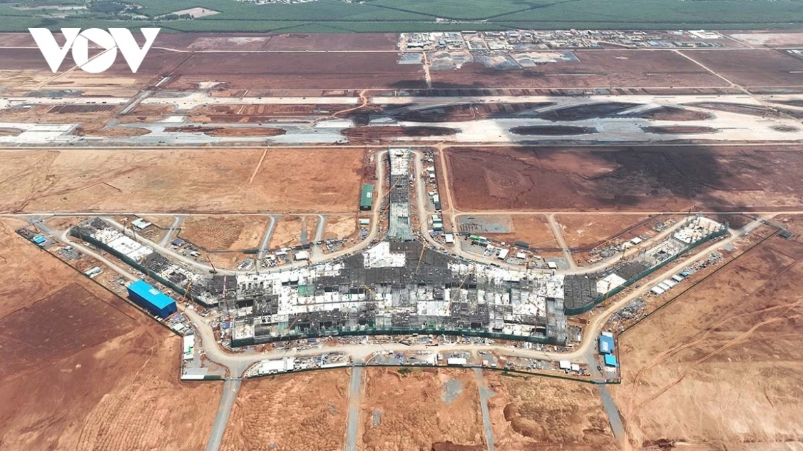 Nhiều hạng mục của sân bay Long Thành đang vượt tiến độ