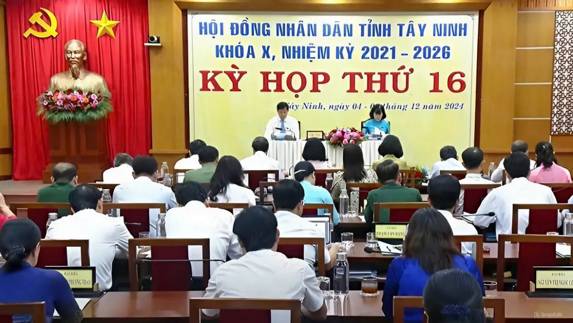 Phiên bế mạc HĐND tỉnh Tây Ninh