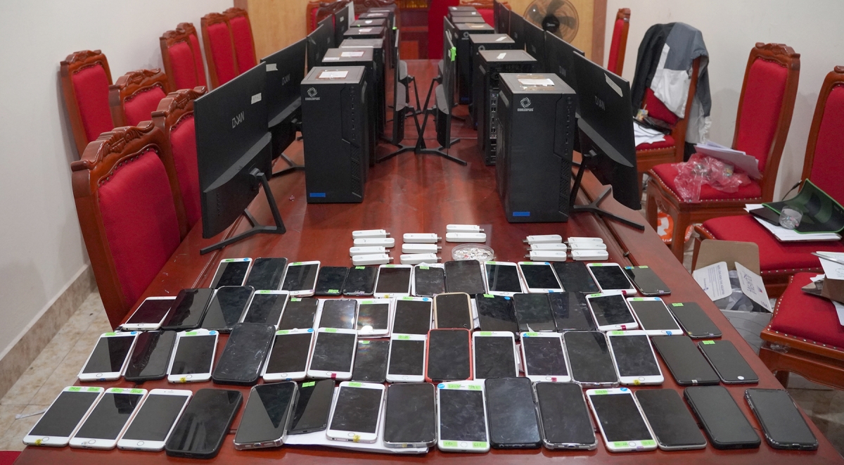 Tang vật bị thu giữ