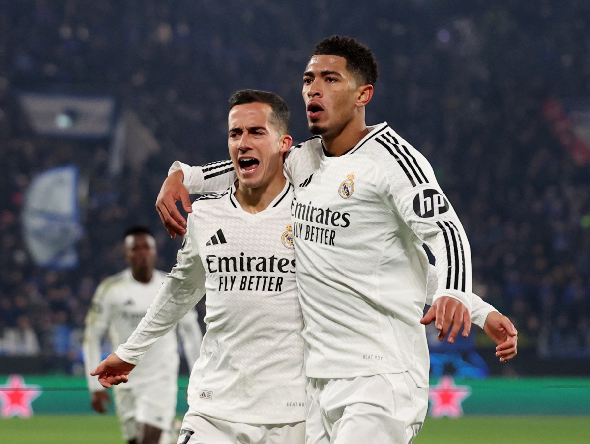 Real Madrid thắng nhọc Atalanta. (Ảnh: Reuters). 